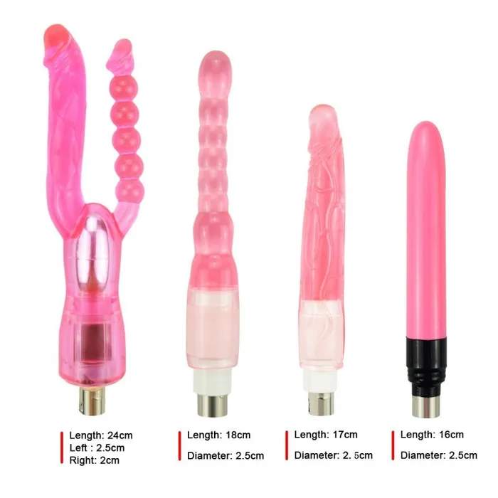 SexyPlay Female Sex Toys DSA2F Auto Thrusting Sex Machine with 8 Attachments Kit