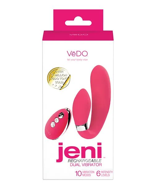 Savvy Co VeDO Jeni CShaped Dual Motor Vibe wRemote Vibrators