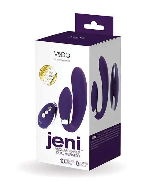 Savvy Co VeDO Jeni CShaped Dual Motor Vibe wRemote Vibrators