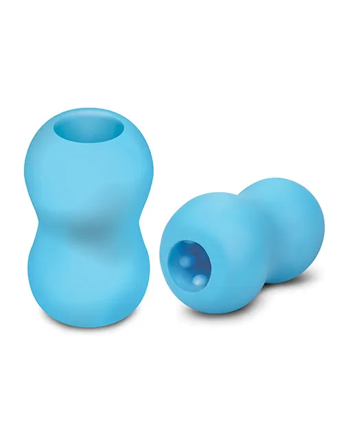 Zolo Male Sex Toys Mini Double Bubble Stroker