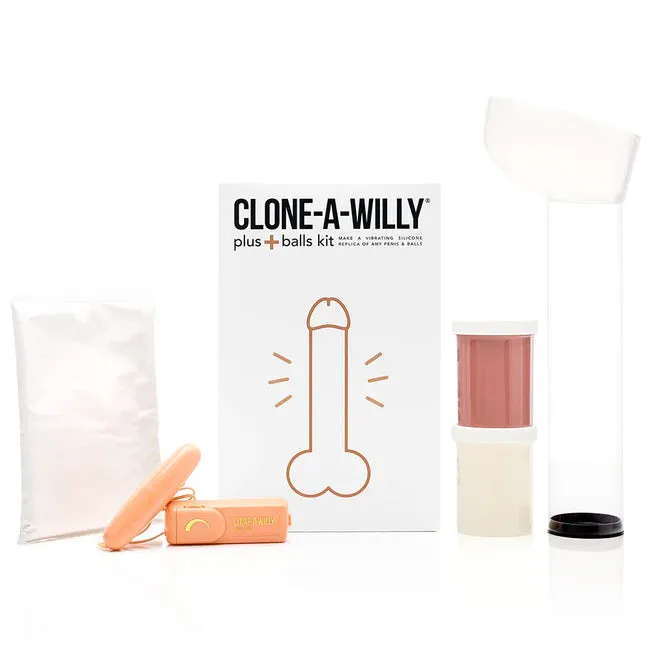 Female Sex Toys Empire Laboratories Inc Clone A Willy Plus with Balls All Colors