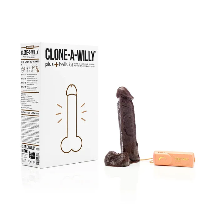 Female Sex Toys Empire Laboratories Inc Clone A Willy Plus with Balls All Colors