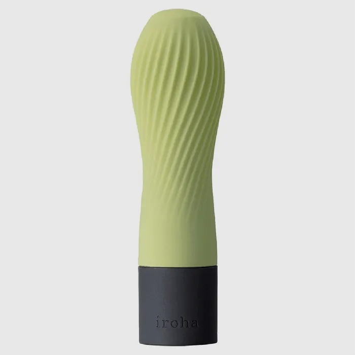 Female Sex Toys Iroha Zen Textured Mini Vibrator Matcha Iroha by Tenga