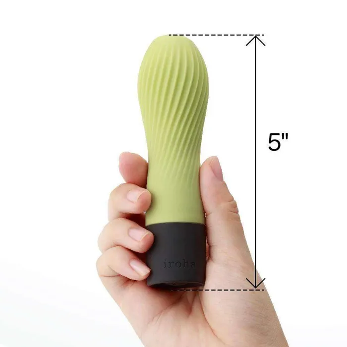 Female Sex Toys Iroha Zen Textured Mini Vibrator Matcha Iroha by Tenga Female Sex Toys Iroha Zen Textured Mini Vibrator Matcha Iroha by Tenga