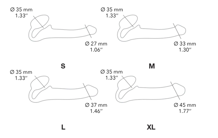Female Sex Toys Strap On Me Strap On Me SemiRealistic Bendable Strap On
