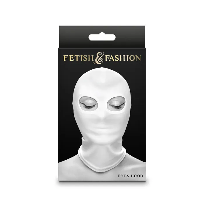 Fetish Fashion Eyes Hood White NS Novelties Female Sex Toys