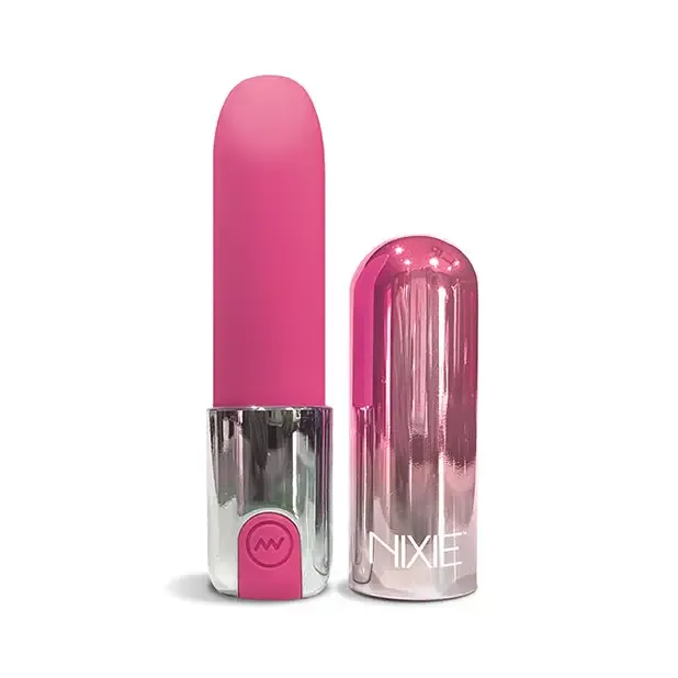 Global Novelties LLC Nixie Smooch Rechargeable Lipstick Vibrator Female Sex Toys Global Novelties LLC Nixie Smooch Rechargeable Lipstick Vibrator Female Sex Toys