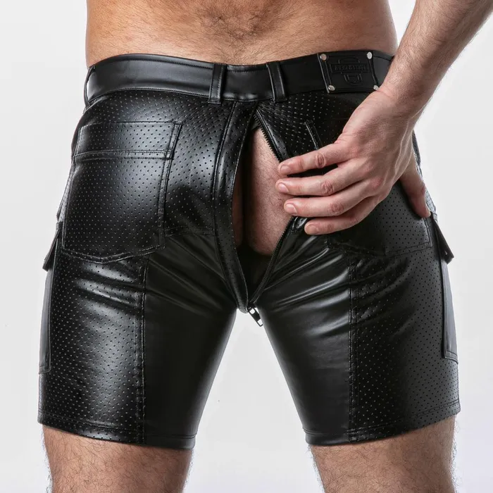 Locker Gear LOCKER GEAR Rub It Cargo Shorts Black Anal