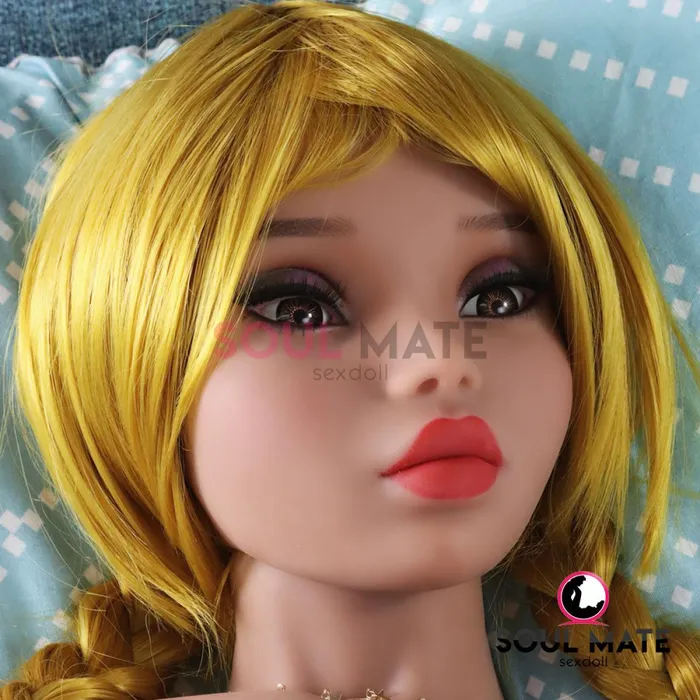 Male Sex Toys SoulMate Dolls SoulMate Dolls Eden Head Sex Doll Heads Light Brown