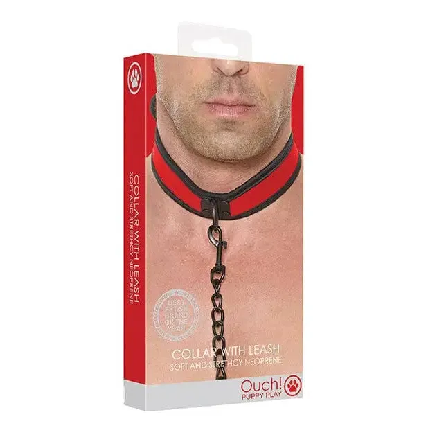 Shots America Shots Ouch Puppy Play Puppy Collar Wleash Couples Shots America Shots Ouch Puppy Play Puppy Collar Wleash Couples