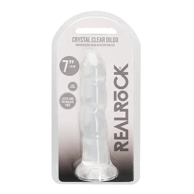 Shots Realrock Crystal Clear 7 Rippled Dildo Transparent Shots America Dildos Shots Realrock Crystal Clear 7 Rippled Dildo Transparent Shots America Dildos
